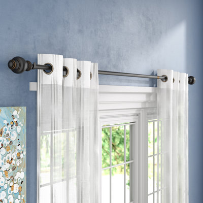 Extra Long Drapery Rods Wayfair